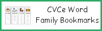 CVCe Word Family Bookmarks