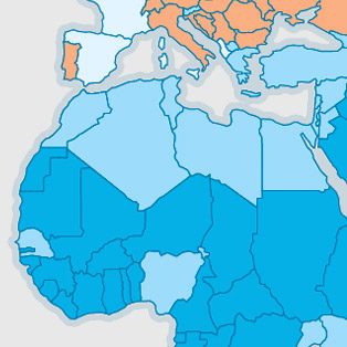 5W Samples - World Population Graphic