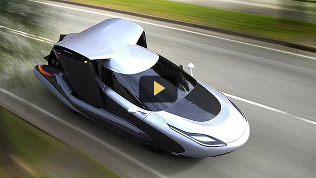 Flying car concept by Terrafugia