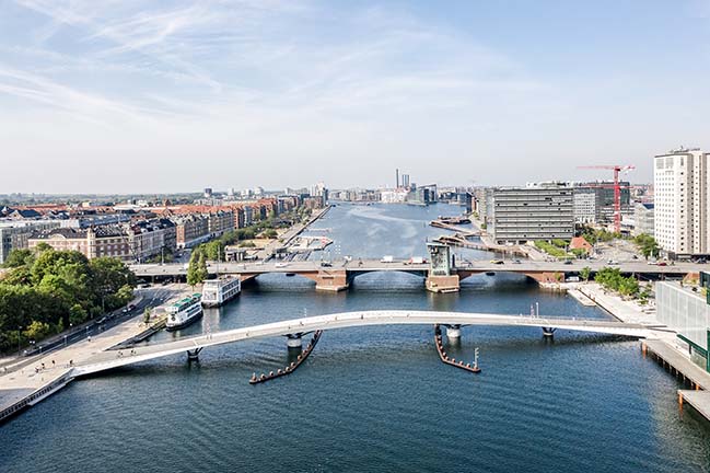 Lille Langebro: New cycle and pedestrian bridge in Copenhagen by WilkinsonEyre