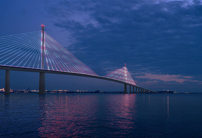 Baltimore Bridge by CRA-Carlo Ratti Associati + Michel Virlogeux