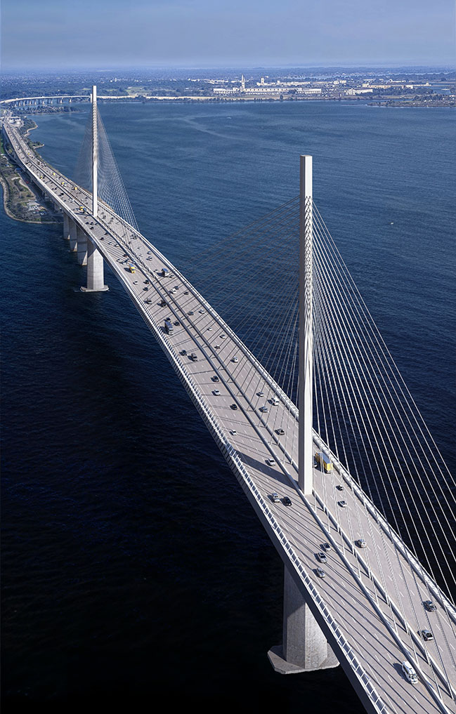 Baltimore Bridge by CRA-Carlo Ratti Associati + Michel Virlogeux