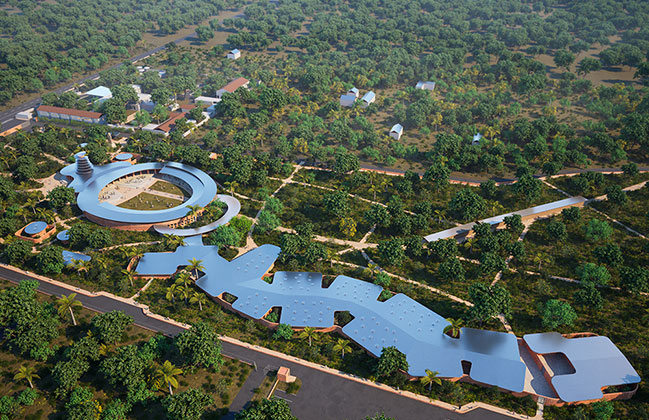 Kéré Architecture Reveals Design for the Centre Des Cultures et Spiritualités Ewés in Notsé