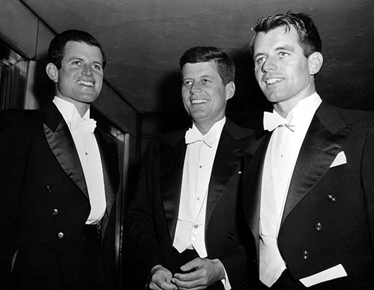 Teddy, JFK and Bobby