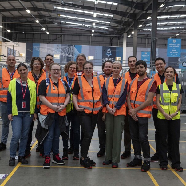 Foto de familia de las start-ups seleccionadoara para el Piloto Climate Tech del Amazon Sustainability Accelerator 2024.