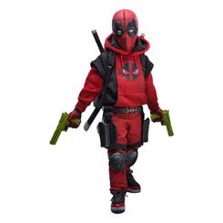 Entra en el irreverente universo de Marvel con la figura articulada de Kidpool de 22 cm, inspirada en la película "Deadpool & Wolverine". Con detalles meticulosos y una articulación precisa