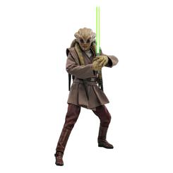 Experimenta la fuerza con la figura articulada de Kit Fisto, el legendario Jedi de Star Wars, de la serie Movie Masterpiece. Con una altura aproximada de 32 cm y detalles meticulosamente elaborados