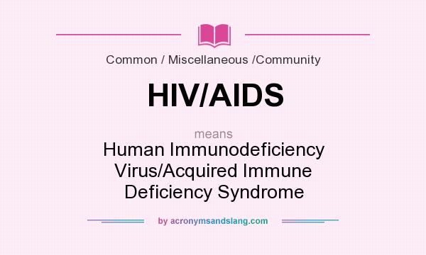 Aids meaning