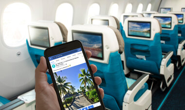 Air tahiti Nui wifi