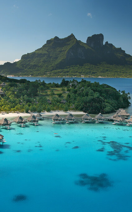 Air Tahiti Nui Hotel overwater bungalows Bora Bora GLe Bacon