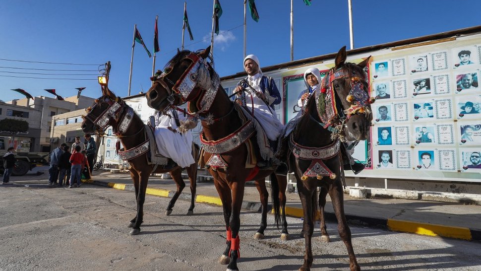 فرسان خيول ليبيا