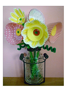 Cupcake Paper Flowers And A Giveaway SWEET SIMPLE STUFF