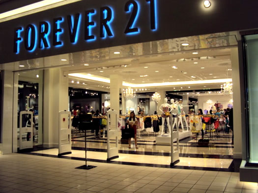 Forever 21 Entrance