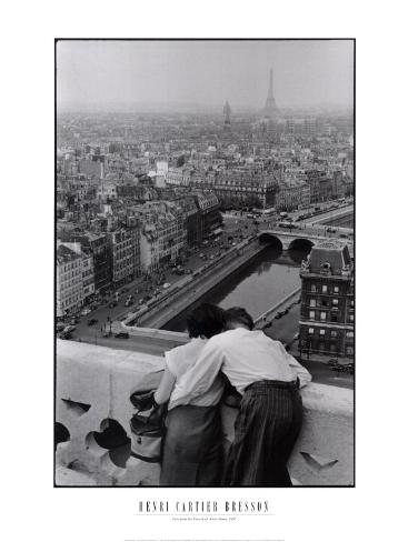 View from the Towers of Notre Dame Art Print