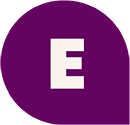 the capital letter E