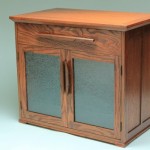 Red Oak Media Cabinet