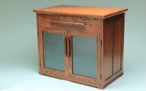 Red Oak Media Cabinet