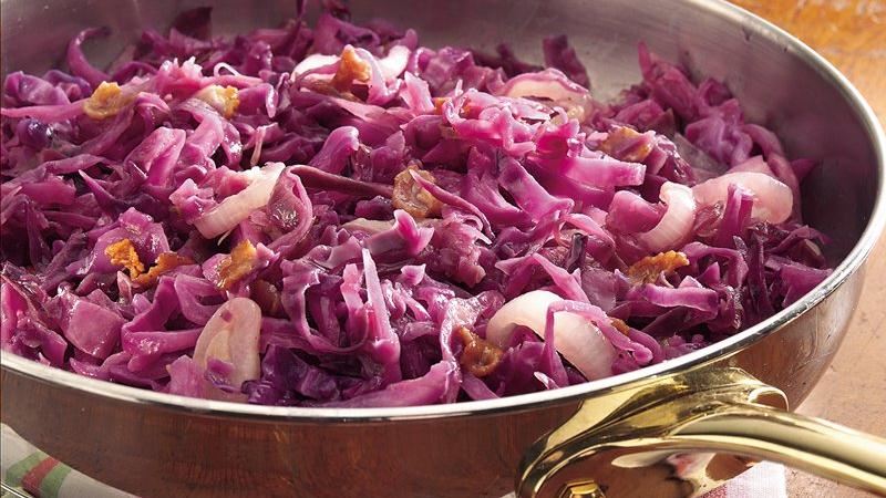 Sweet-Sour Red Cabbage