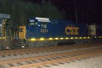 CSX Road Slug 2251 with a GP30 car body on Q438-07