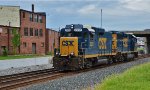 CSX 2251 and a wave from the 3 man crew.