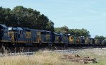 CSX 2276 and others await their fate in the "dead line" 