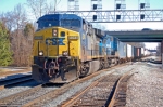 CSXT 5014 (AC60CW) & CSXT 7302 (C40-8W in Conrail paint) on Q171-10