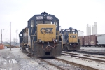 CSX 2222,2770 idle away in the cold