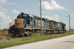 CSX Transportation EMD SD40-2 No. 8005 and SD70M