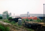 Deutsche Bahn VT612 in der DB GuterBahnhof Wernigerode Elmowerk. Interigio Treinen nach Goslar, Salzgitter-Ringelheim, Hildesheim und Hannover. Deutsche Bahn VT612 with Interigio Train to Goslar, Salzgitter-Ringelheim, Hildesheim and Hannover