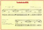 this Diagram relates to the French SNCF (Societe Nationale des Chemins de Fer Francias) T2000 RTG ("Rame A Turbine A Gaz") trainsets from which Amtrak's Turbo sets were developed