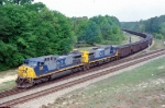 SB coal train pre double track at Folkston turnout