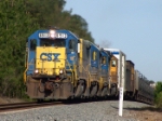 CSX 6913 pulling the grade