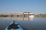 Railfanning by kayak