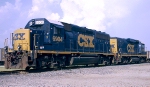 CSX GP40-2 #6904, mated to CSX Road Slug #2250 