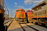 BNSF 8268 and BNSF 641 Stored