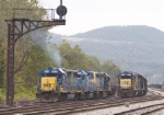 CSX 2676 in the yard