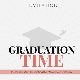 Invitation- Graduation