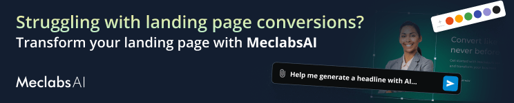 Transform your landing page with MeclabsAI