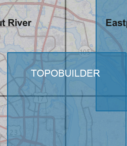 A screenshot of topoBuilder image with "topoBuilder" text overlain.