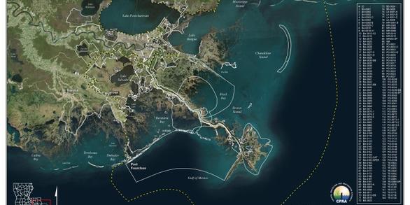 Mississippi River Hydrodynamic and Delta Management Study Map