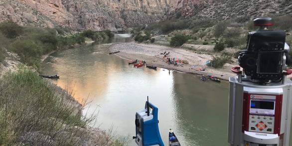 View of Rio Grande River, Big Bend National Park