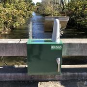 Monitoring instrumentation at the bridge over the Roanoke River at Salem, VA