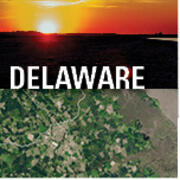 two landscapes with Delaware written across