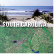 two landscapes with South Carolina written across 