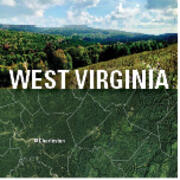 two landscapes with West Virginia written across