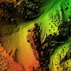 Structure from Motion (SfM) elevation model