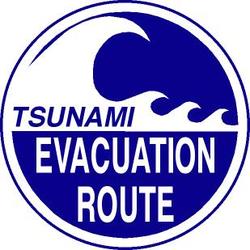 Tsunami Evacuation Route