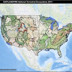 GAP LANDFIRE National Terrestrial Ecosystems Viewer