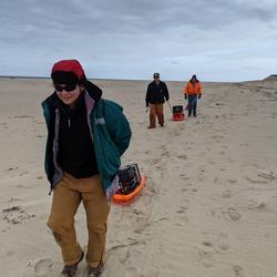 Installing CoastCam at Cape Cod National Seashore