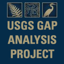 Text: USGS GAP ANALYSIS PROJECT